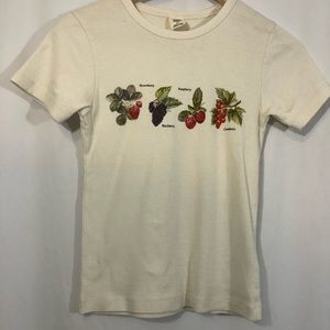 Urban outfitters berry baby tee